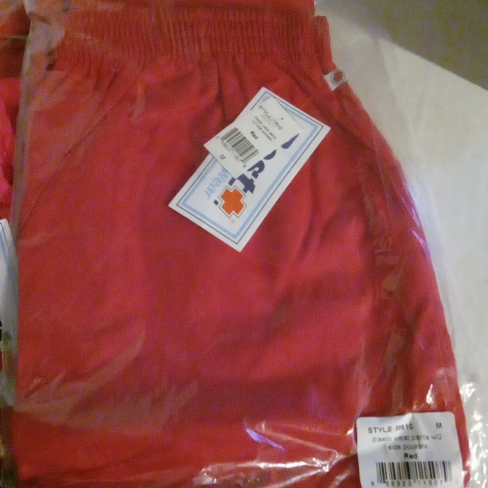 3 Pair of SCRUB PANTS, MEDIUM, UNISEX,NEW WITH TAGS